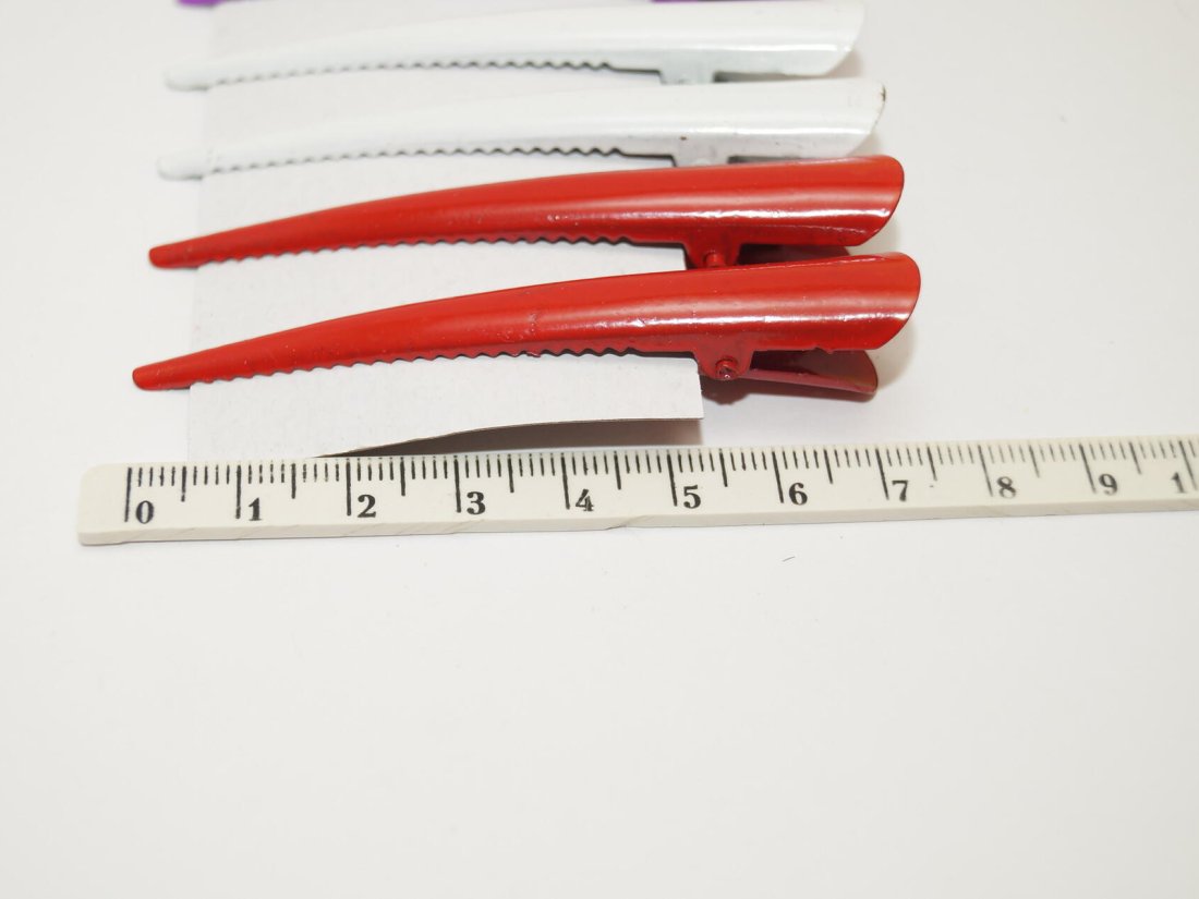 Зажим для волос. 7.5 см. - Кристалік