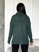 Туніка з люрексовим напиленням 230222-3 Зелений