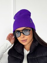 Практична яскрава жіноча шапка INNOE 950118-1 Фіолетовий