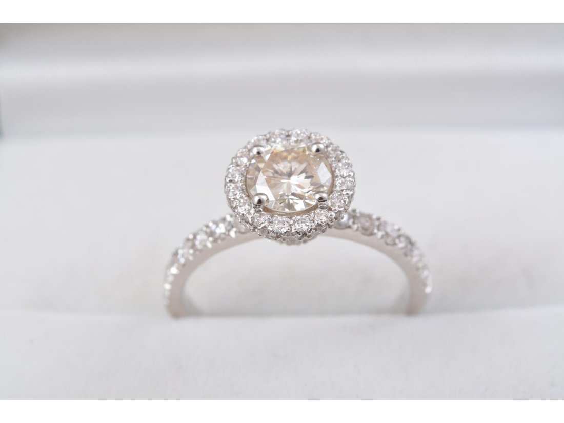 Каблучка жіноча з діамантами - Багира