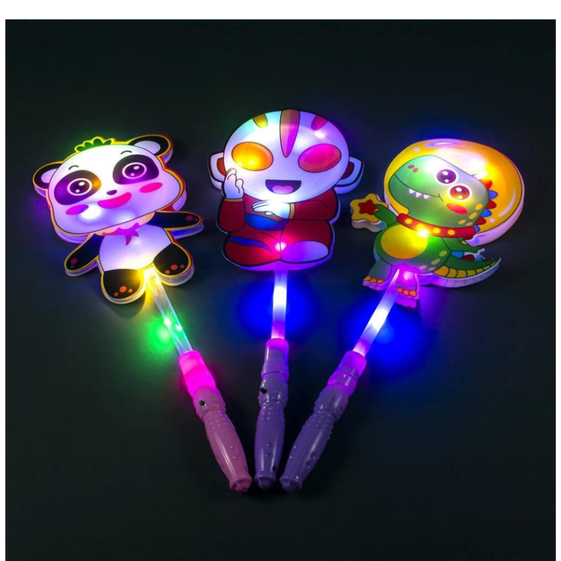 Сяючі палички 3-D Мультик 6 видів