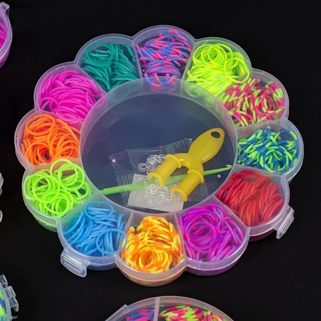 Резинки для плетіння в асортименті - Pobut