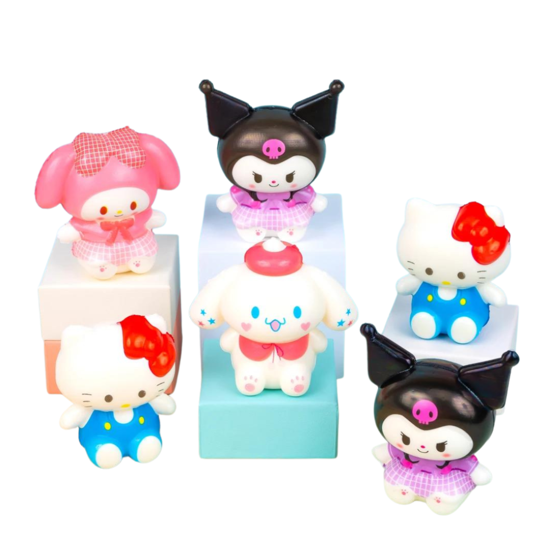 Сквіші мікс героїв із мультиків 8 см