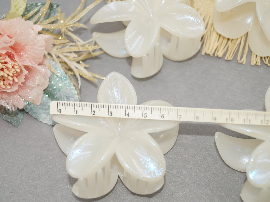 Краби для волосся 7.5 см. - Кристалік