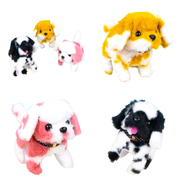 Собачки ходилки Плямисті 15 см - Купити