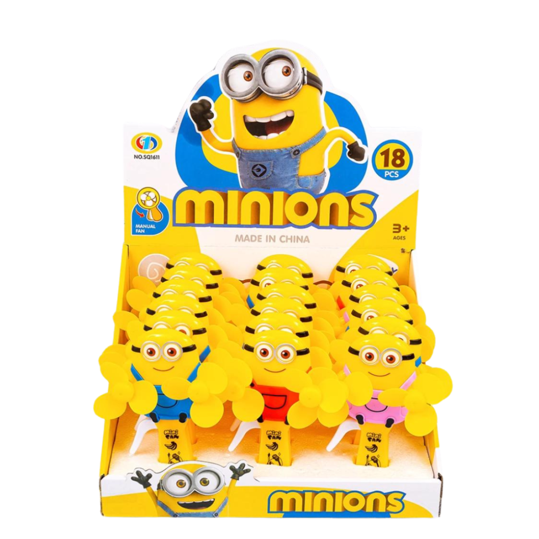 Ручні подвійні вентилятори Посіпаки 16 см