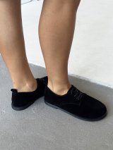 Black Suede – жіночі класичні оксфорди INNOE 777753-2 Чорний