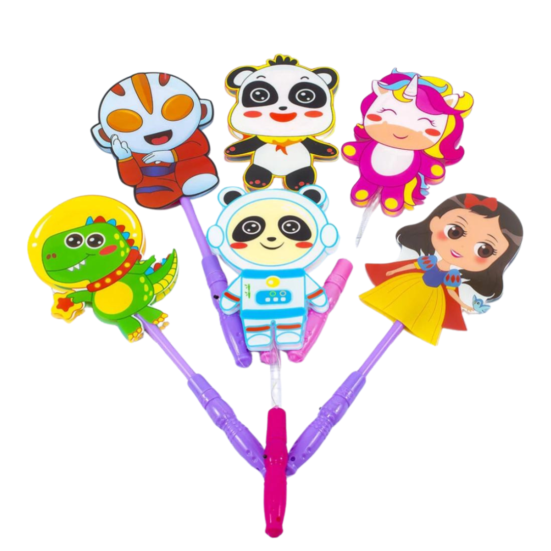 Сяючі палички 3-D Мультик 6 видів - Купити