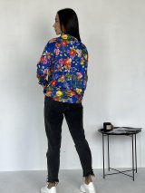 Яскравий практичний гольф у квітковий принт 230208-12