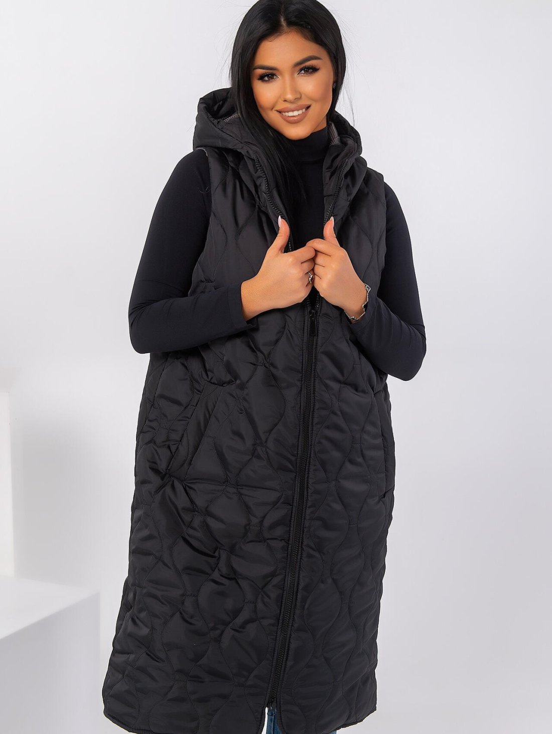 Подовжений теплий жилет 2303192-1 - Innoe