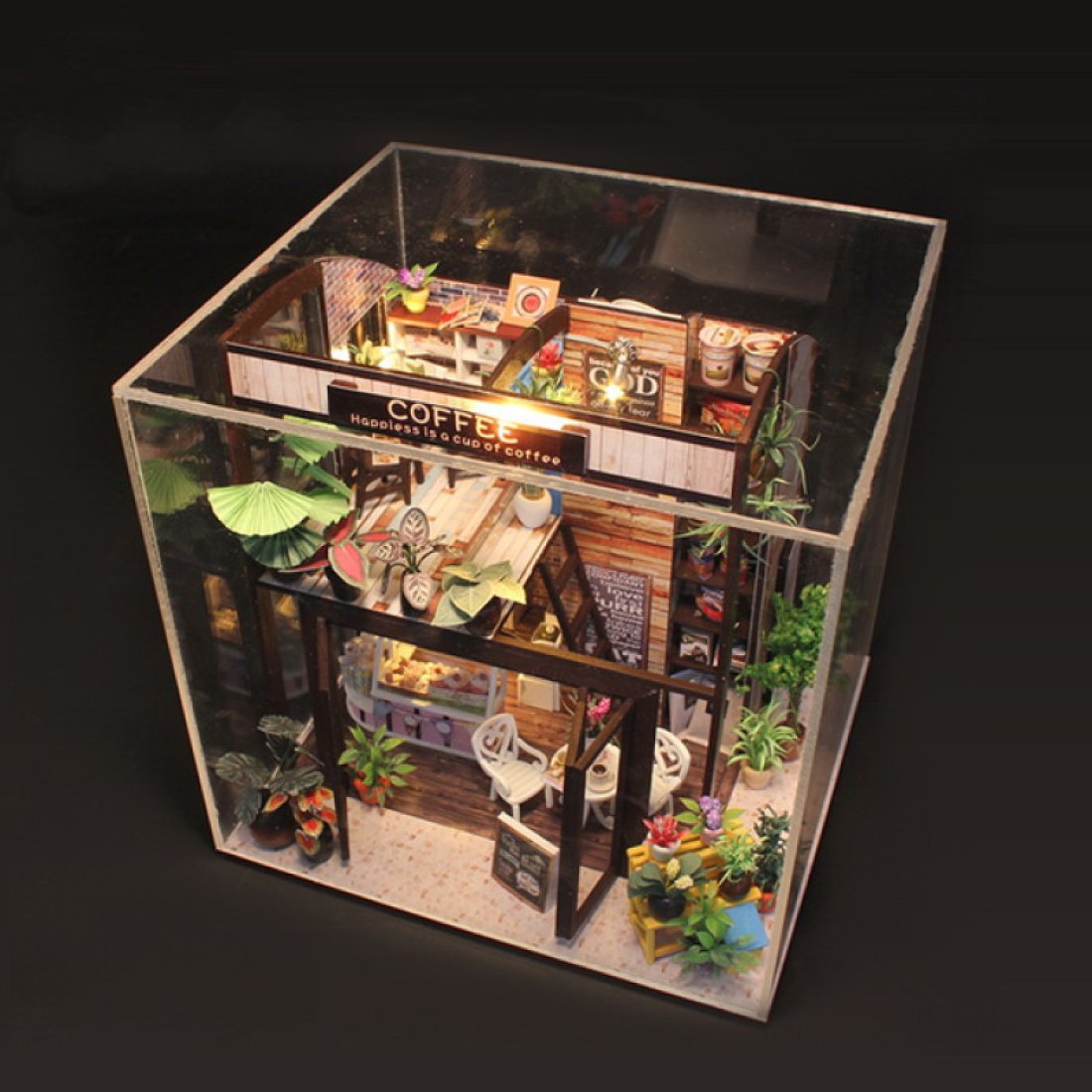 Румбокс DIY House конструктор кафе для самостійної збірки Coffee - Купити