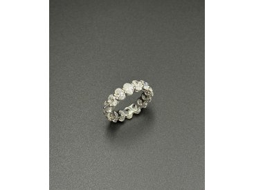 Каблучка Доріжка з діамантами - Фото Каблучка Доріжка з діамантами - Купити