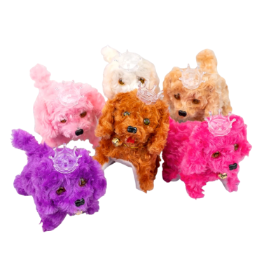 Собачки ходилки, що світяться з короною - Купити