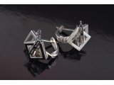 Сережки жіночі "Геометрія" - Фото1 Сережки жіночі "Геометрія"
