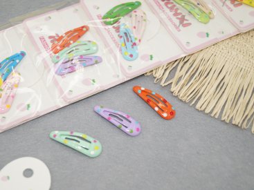 Дитячий затискач для волосся. Тік-так 3 см. - Купити