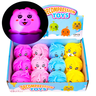 Їжачок, що світиться Ведмедик-восьминіг 8 см - Купити