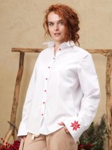 Класична біла бавовняна сорочка 5550196-1