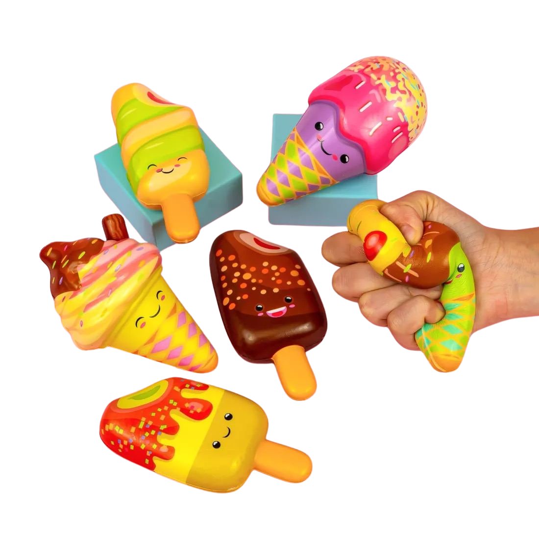 Сквіші Морозиво кольорове 12,5 см