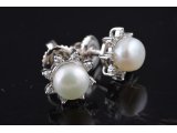 Сережки з перлами і діамантами - Фото5 Сережки з перлами і діамантами