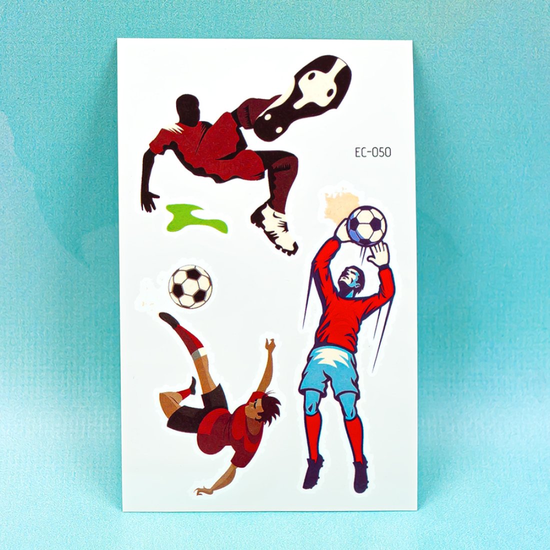 Дитячі перекладні татуювання Футбол EC-050