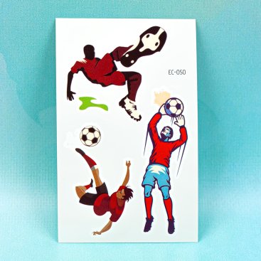 Дитячі перекладні татуювання Футбол EC-050 - Купити