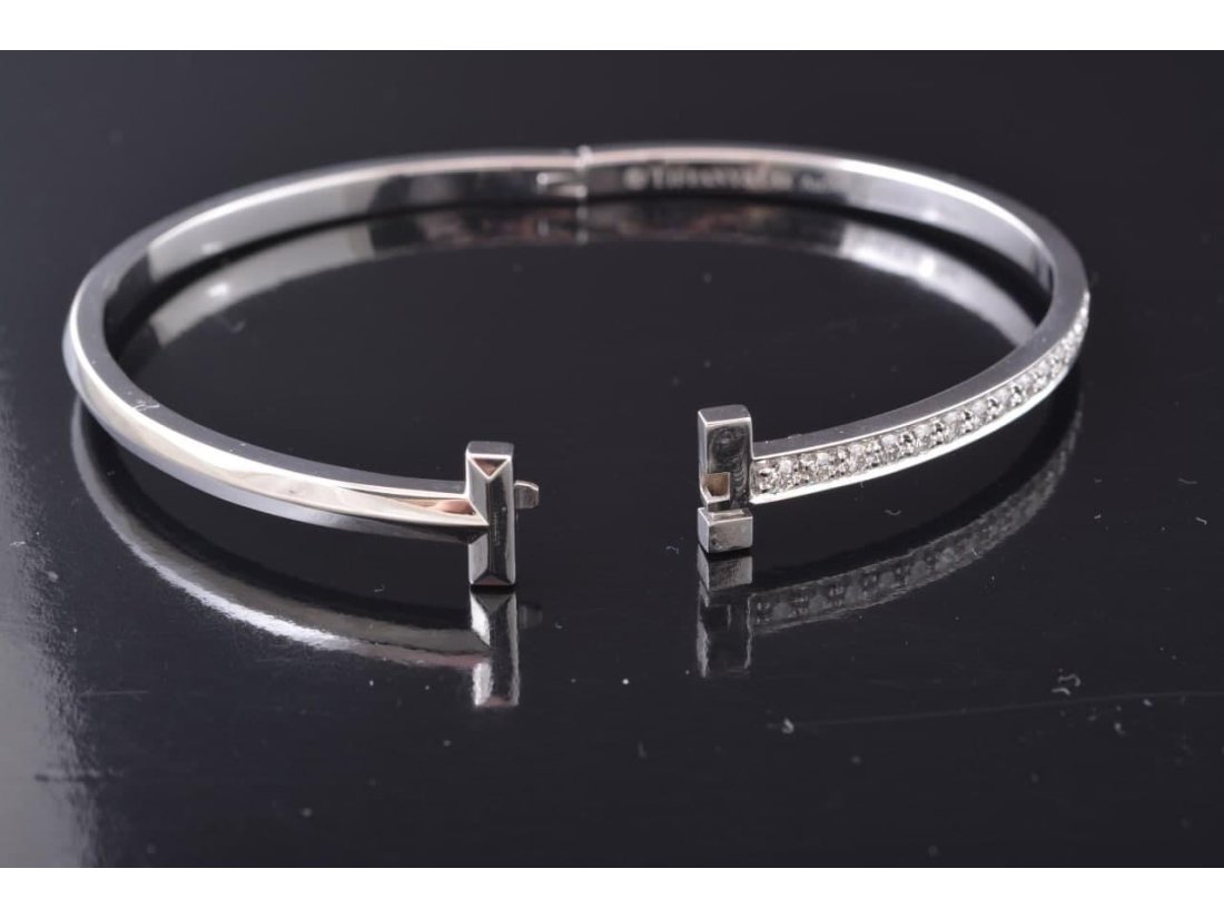 Браслет із діамантами у стилі Tiffany & Co - Фото3 Браслет із діамантами у стилі Tiffany & Co - Купити