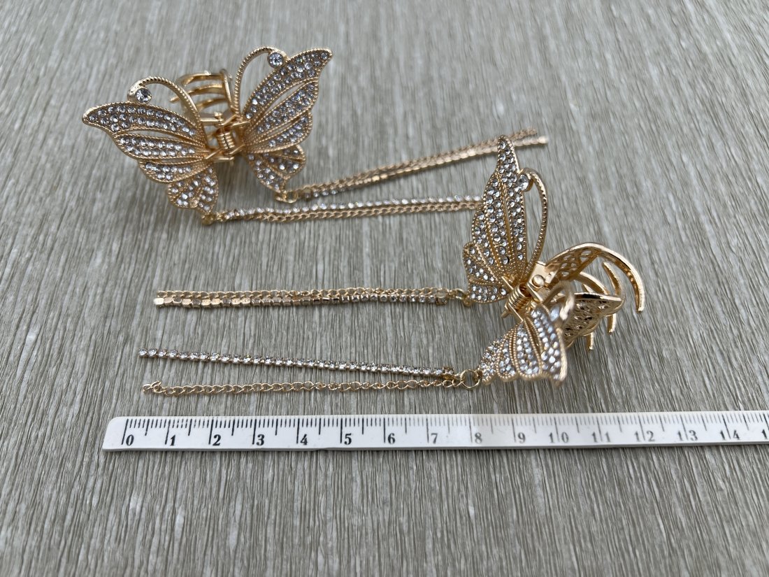 Краб для волосся металевий, 7см - Купити