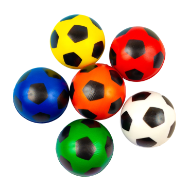 Поролонові м'ячі футбол 7 см - Купити