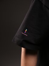 Футболка стану багатства з принтом Магніт для грошей, черного кольору копия