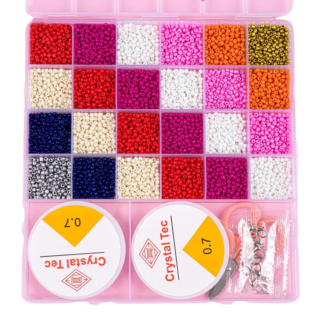 Бісер для плетіння браслетів Бузок 20 см