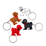 Брелоки гумові далматинці 8,5 см