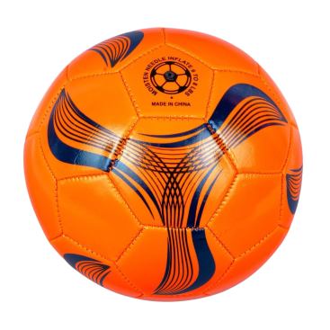 М'яч футбольний помаранчевий 68 см - Купити
