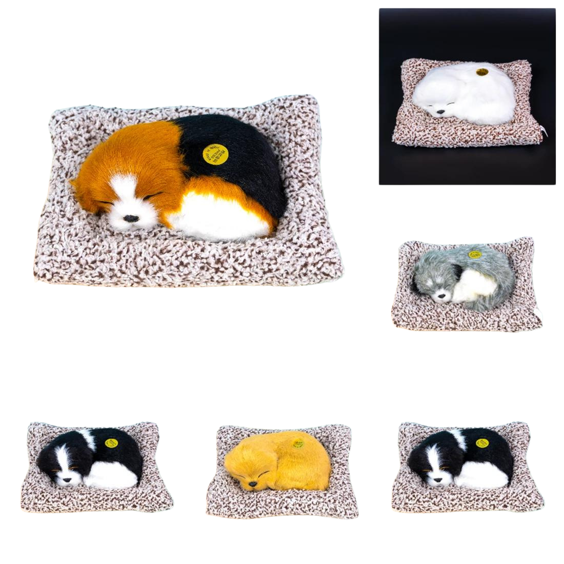 Іграшки собачки на килимку звукові Милість 17 см