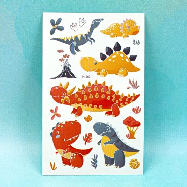 Дитячі перекладні татуювання Динозаври JN-262 - Купити