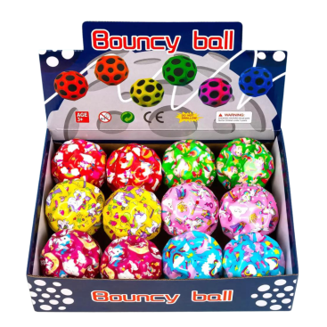 М'яч стрибунець Gravity ball єдиноріг 7 см - Купити