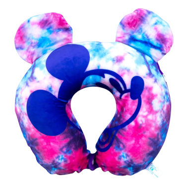 Підголовник з ефектом пам'яті Міккі рожевий 28 см - Купити