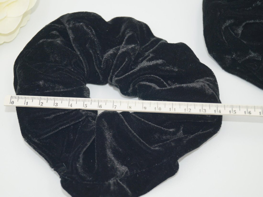 Резинки для волосся,велюрові. - Кристалік