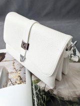 Елегантна жіноча біла сумка з екошкіри INNOE 3528317-1 Білий