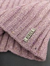 Молодіжний модний в’язаний бафф INNOE 950642-1 Рожевий