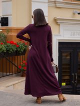 Сукня з ангори INNOE 270384-11 Вишневий