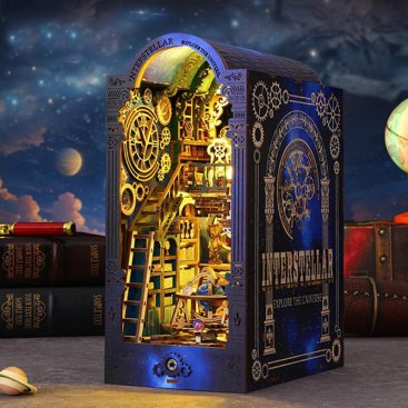 3D Бук Нук Міжзіркові дослідження Interstellar Book Nook Румбокс - Купити