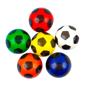 Поролонові м'ячі футбол 6 см - Купити