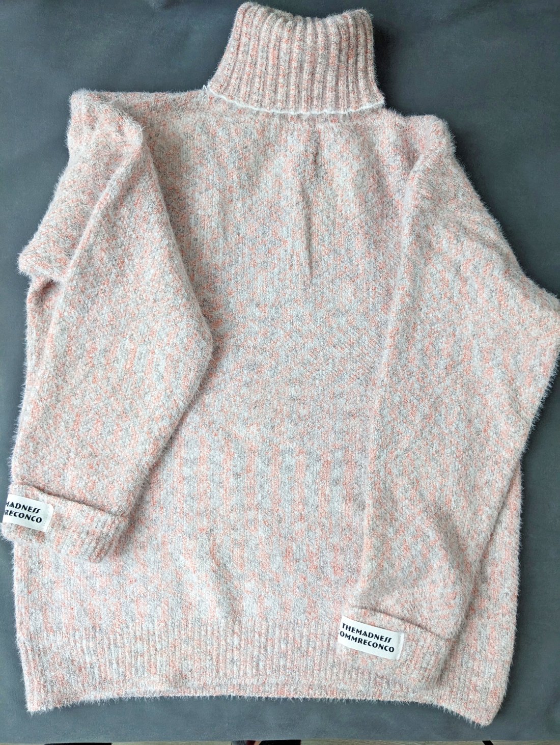 Затишний ангоровий светр для холодної пори 300065-2 Рожевий