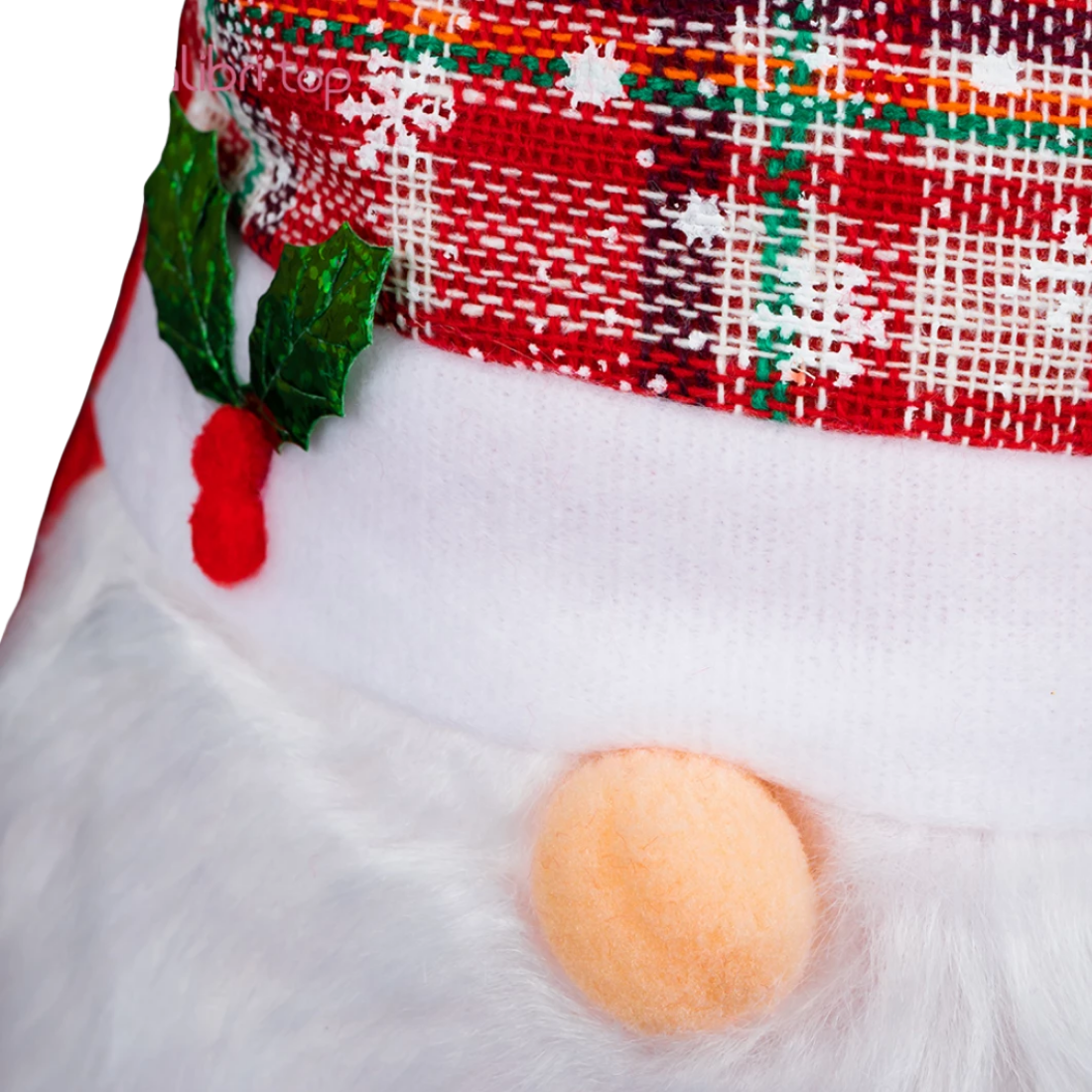 Новорічна шапка Santa 40 см - Pobut