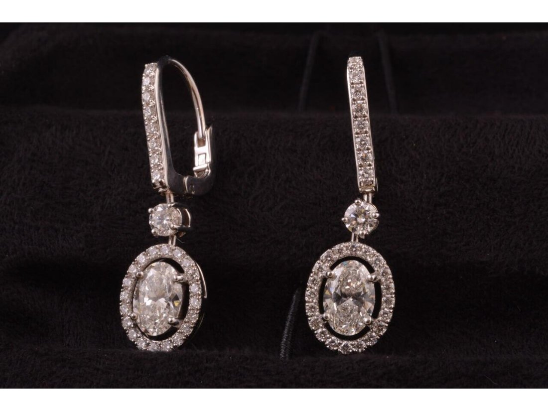 Сережки жіночі із діамантами у стилі Graff - Фото9 Сережки жіночі із діамантами у стилі Graff