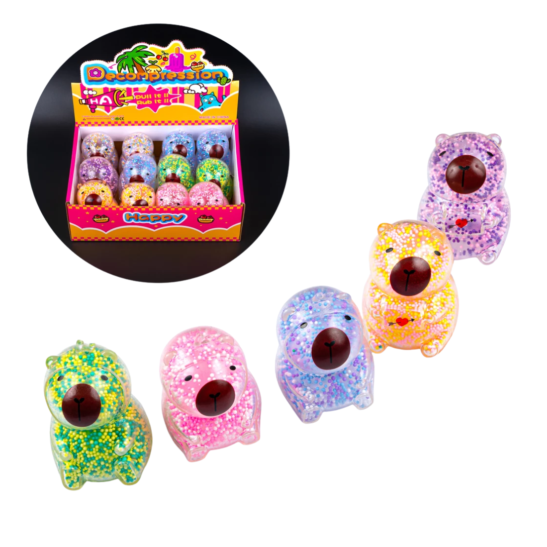 Іграшка антистрес Капібари 8,5 см