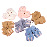 Дитячі хутряні рукавички-рукавиці Вушка 6 пар