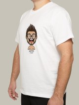 Чоловіча футболка, біла з принтом аватара Hopper 022 - Футболки з принтами - Hopper