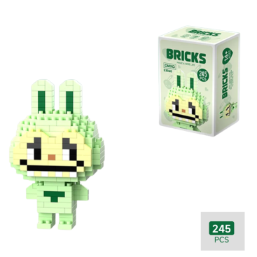 Конструктор BRICKS &quot;Лабубу&quot; Зелений - Купити