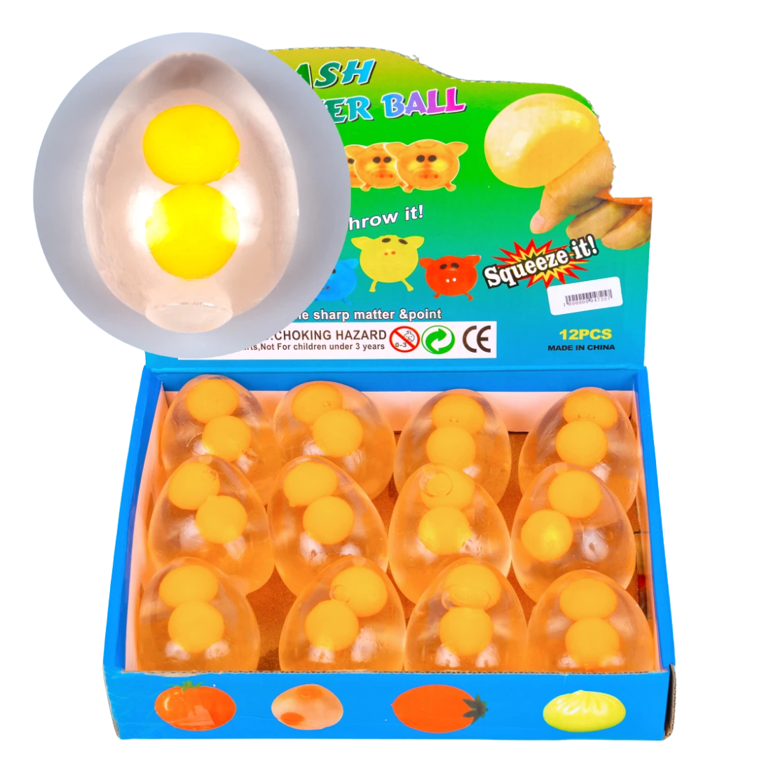 Антистрес-лізун Яйце 7 см